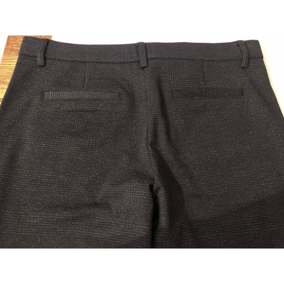 Mario Serrani Italy Womens Comfort Stretch Mini Check Sz L Pants - Picture 5 of 5